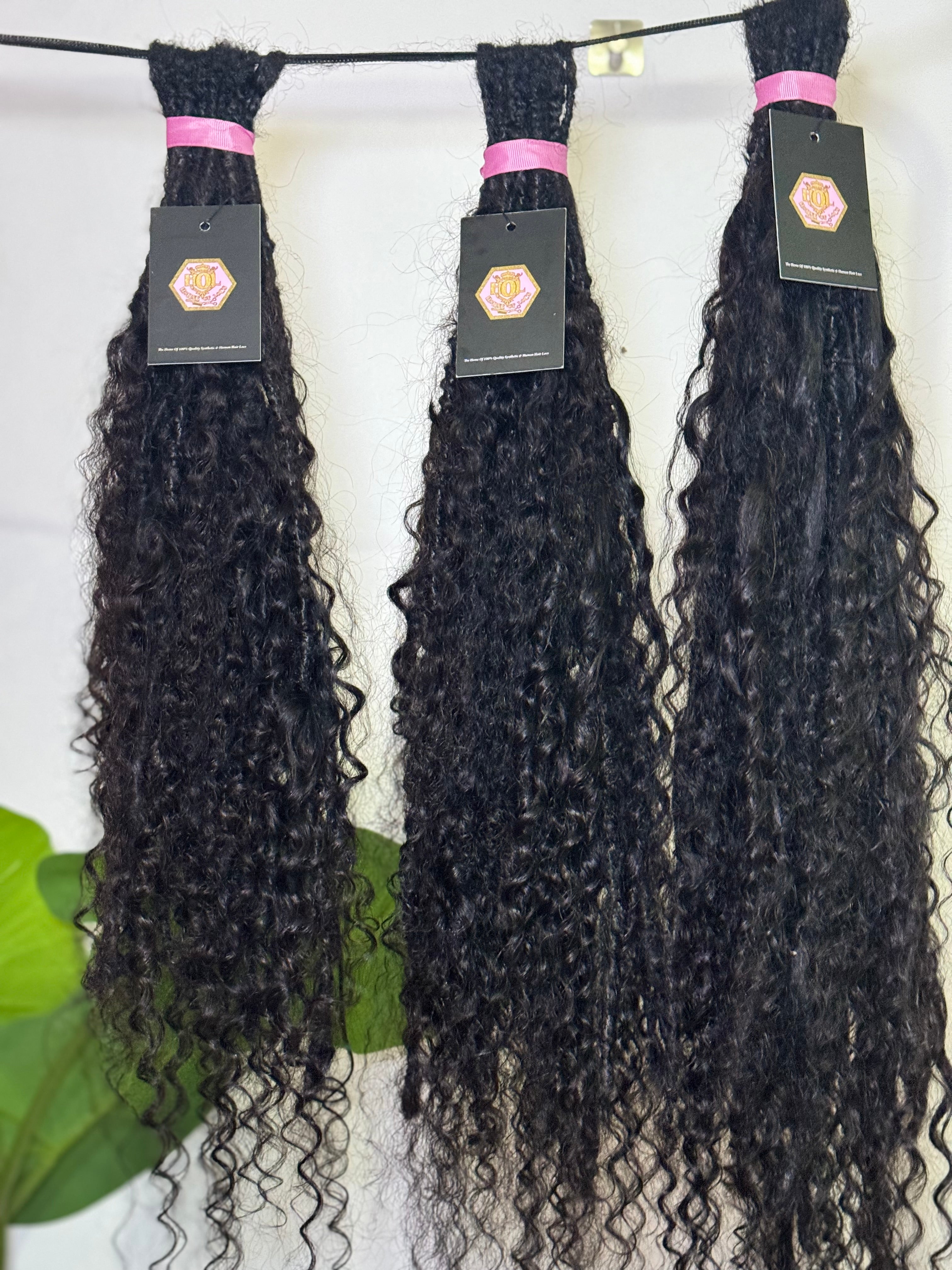 Full Curls raw Indian hair Boho locs